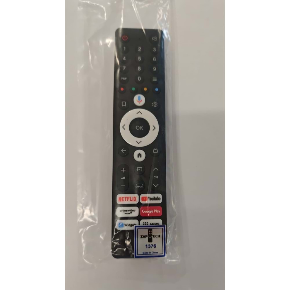 Maza-Mapp 1376 Arçelik Beko Ses Komutsuz Android Tv Kumandası