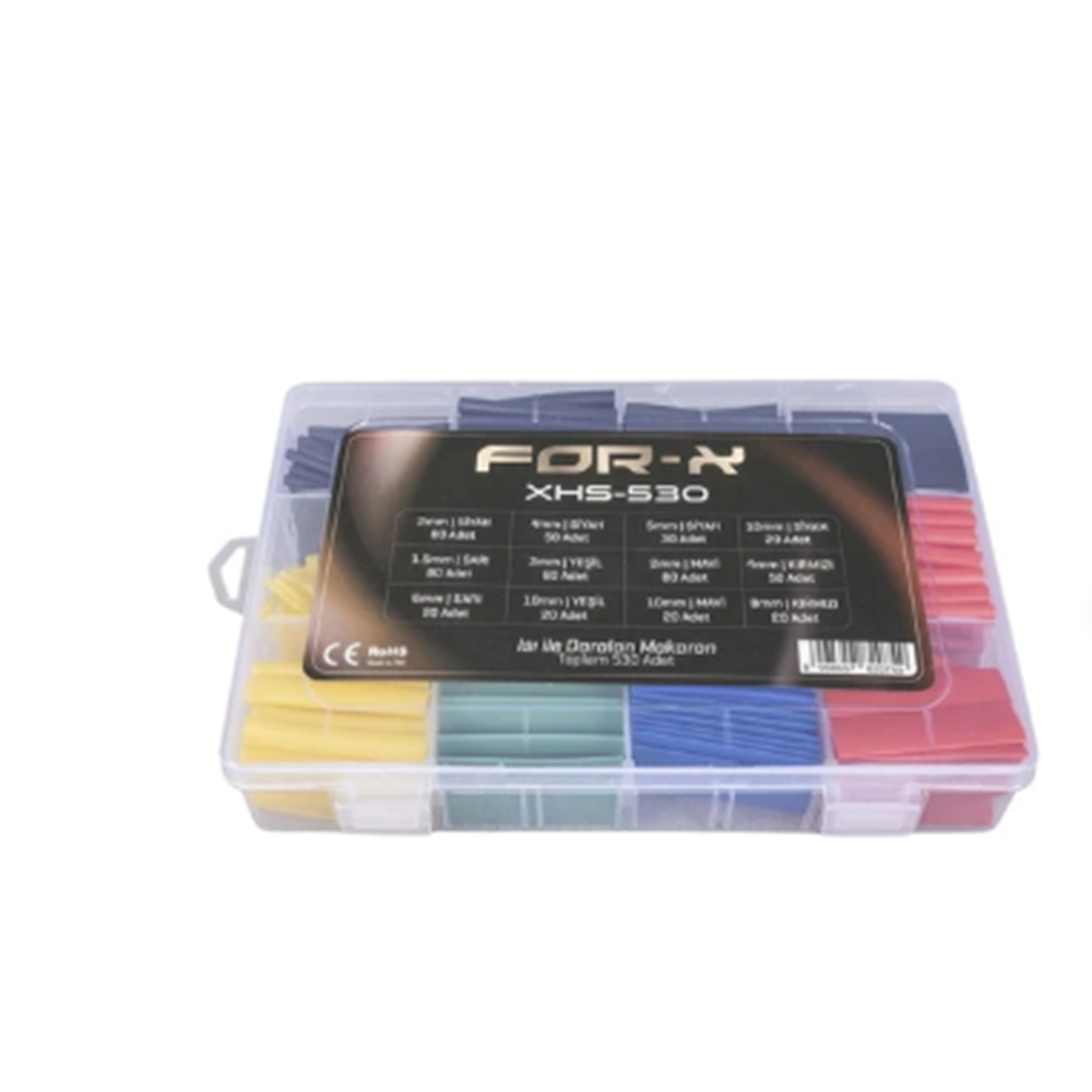 For-X XHS-530 Renkli Kutulu Makaron