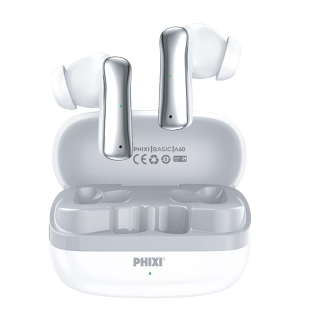 Phixi Basic A60 ENC USB-C Hızlı Şarj Destekli Bluetooth Kulaklık
