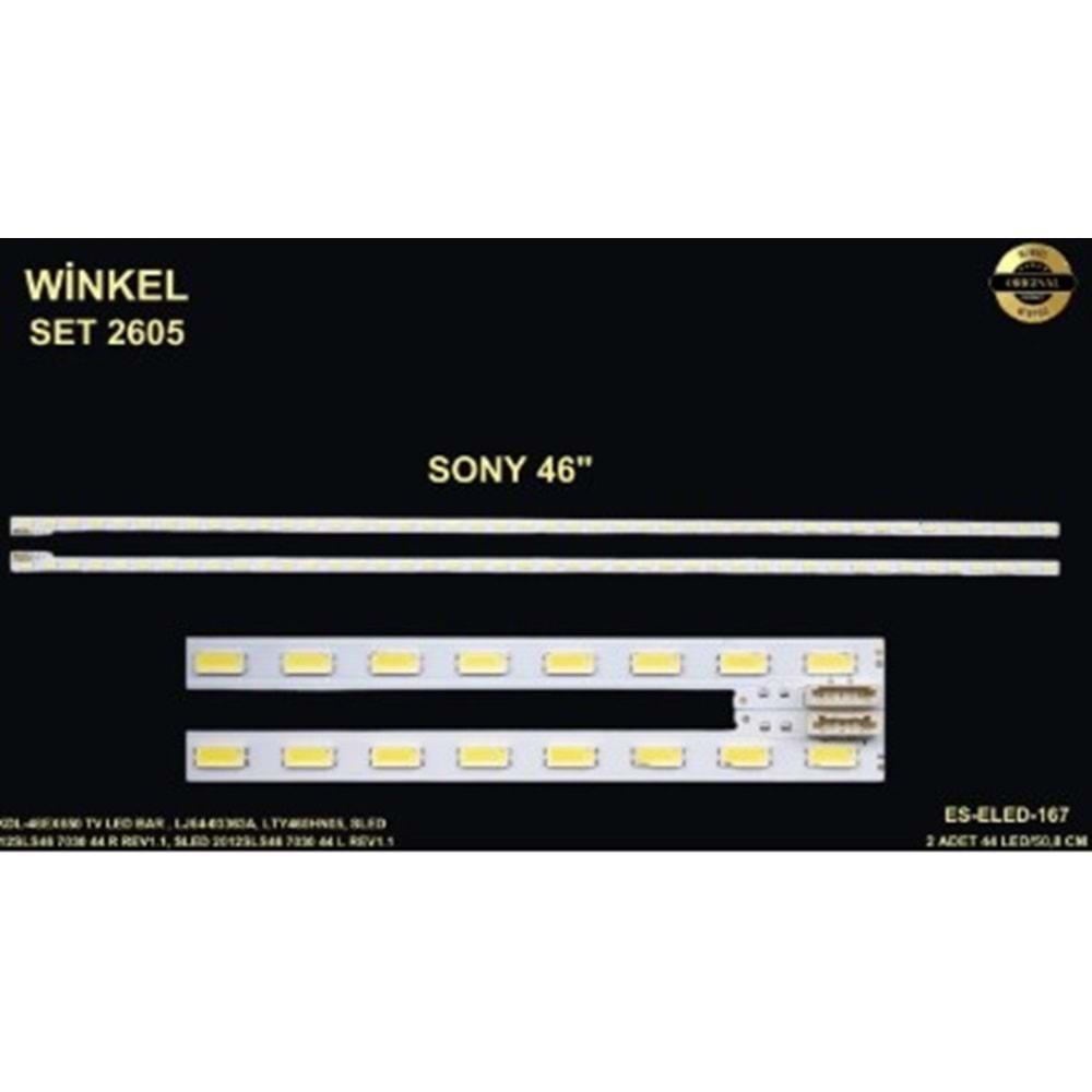 Winkel SET-2605 Sony Tv Bar Led Takımı 2 Parça