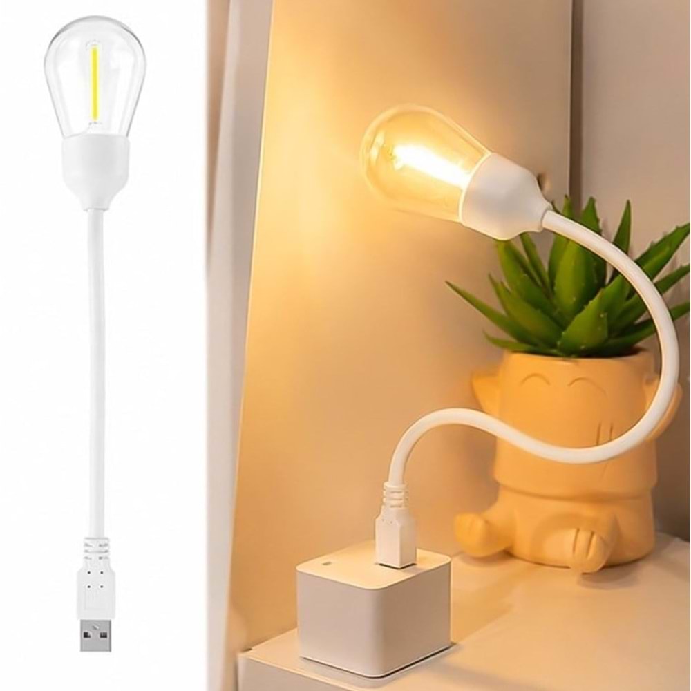Powermaster PM-25790 Esnek Usb'li Ledli Gece Lambası