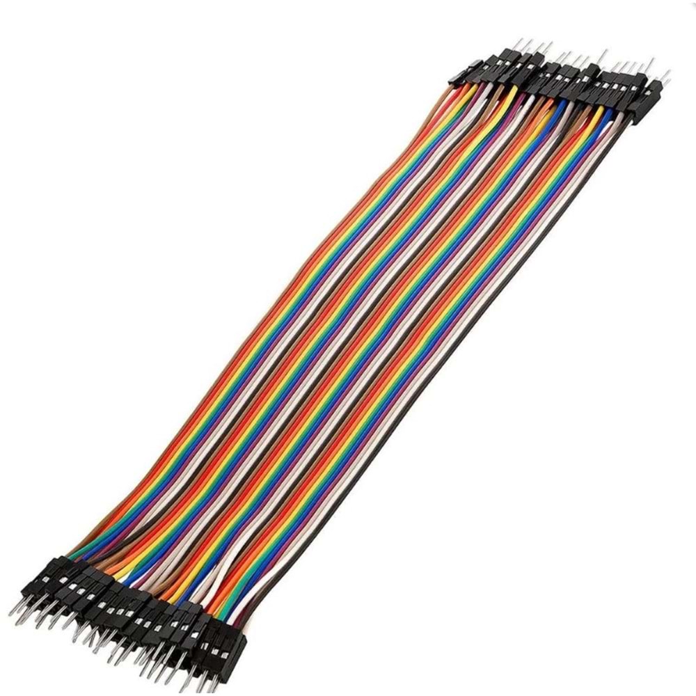 Powermaster PM-13802 - 20 Cm Erkek/Erkek Jumper Kablo (40'lı Paket)