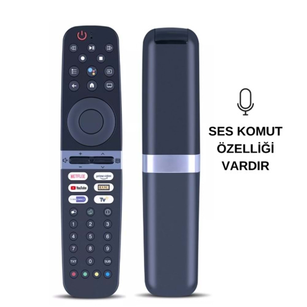 Swat KK8025 Arçelik-Beko GR-V3 Ses Komutlu Akıllı TV Kumandası