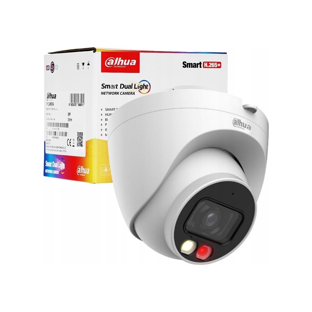 Dahua IPC-HDW1439V-SA-IL 4MP 2.8mm Dual Light Ip Kamera