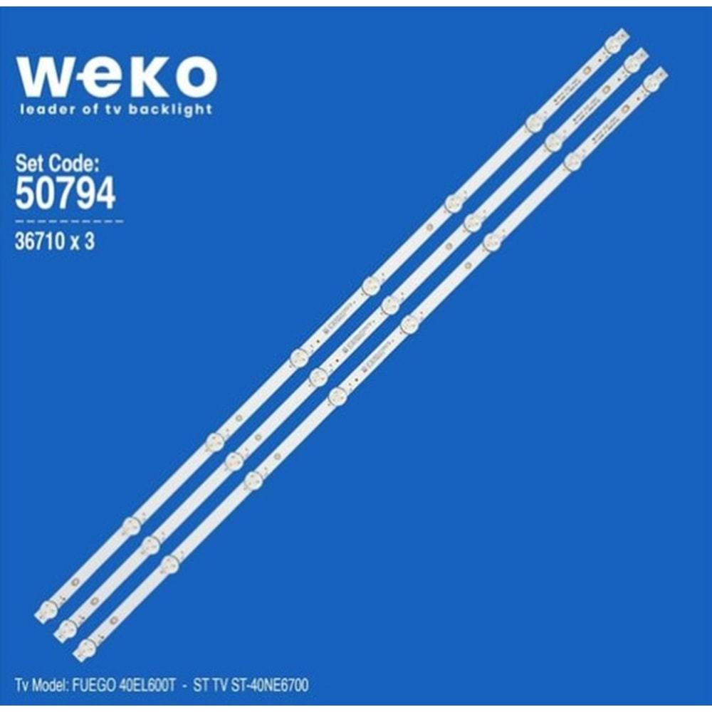 Weko Wkset-5794 36710x3 Ms-L2695 Nordmende 40
