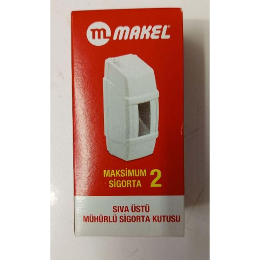Makel W Otomat kutusu S/Ü 1-2 Li