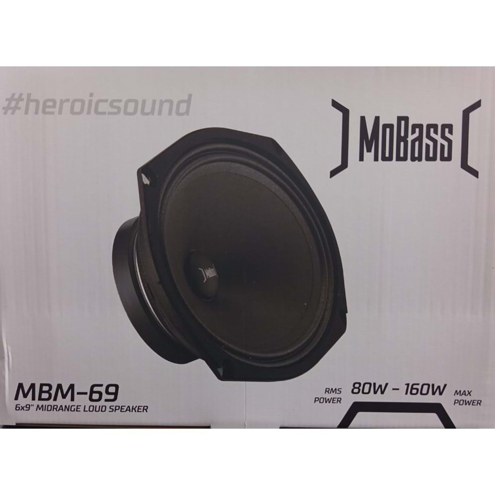 Mobass MBM-69 Oval Midrange Takımı