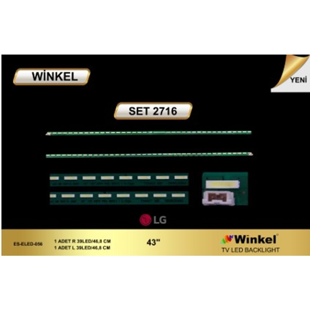 Winkel SET-2716 LG 43