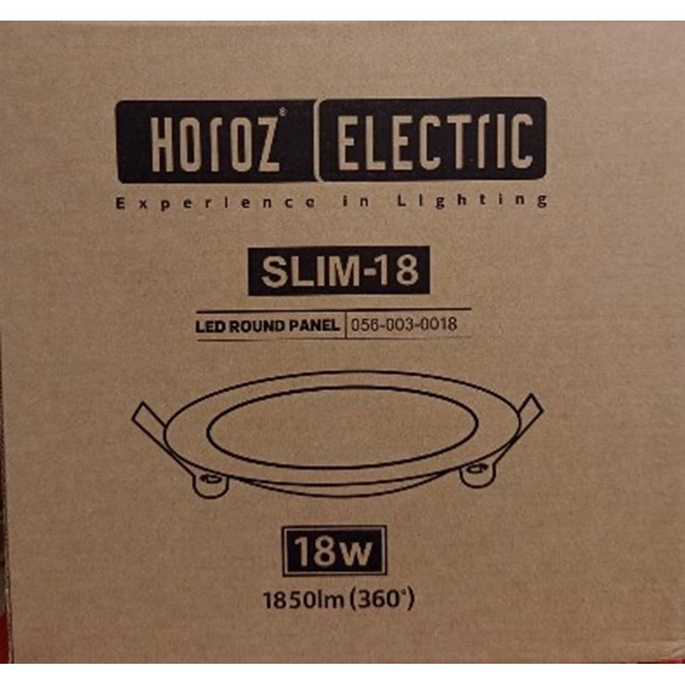 Horoz 0018G Günışığı 18 Watt Sıva Altı Spod Led