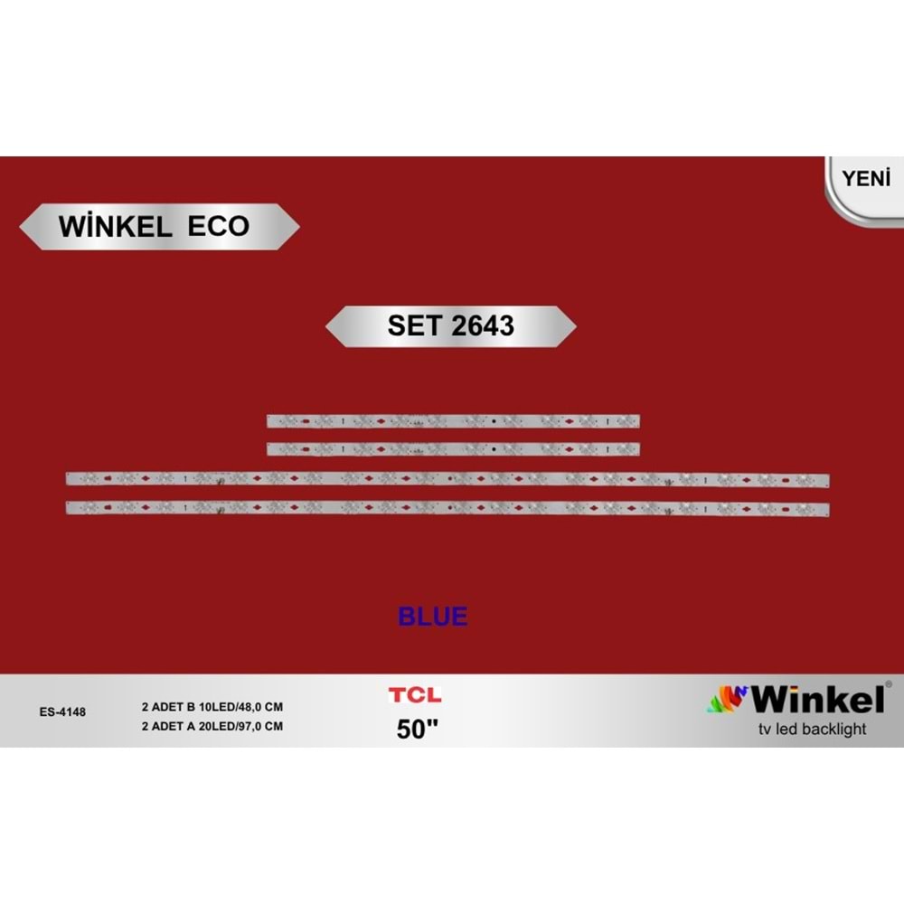 Winkel Eco SET-2643 TCL 50