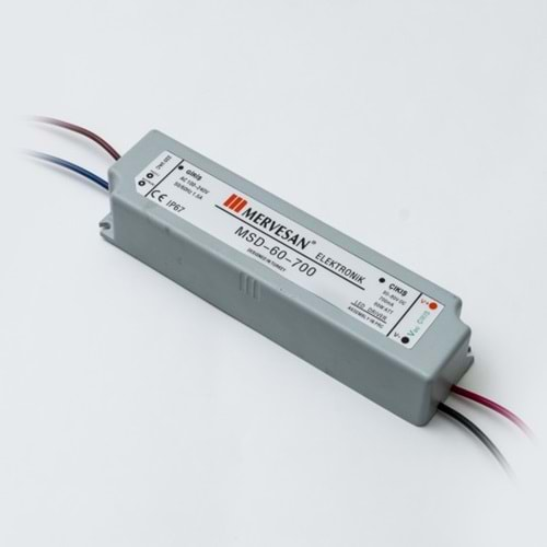 Mervesan MTD-60-700 40-80 Volt Arası 700MA Driver Adaptör