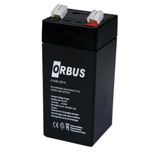 Orbus 7136 4 Volt 4 Amper Kuru İnce Akü