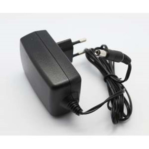 Moso 12 Volt 1 Amper 5.5mm x 2.5mm Plastik Kasa Adaptör
