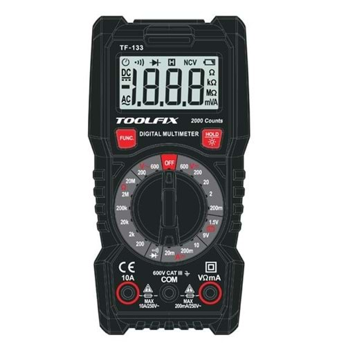 Toolfix TF-133 Digital Multimetre