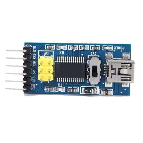 Arduino ARD-MDL 1105=RC-10076=MDL 1105== FDTI USB - TTL DÖNÜŞTÜRÜCÜ MODÜLÜ