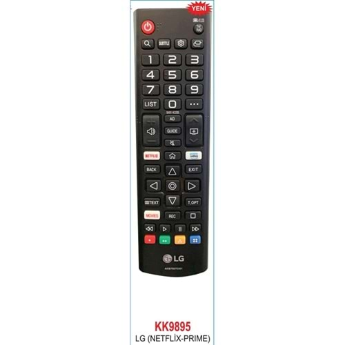 Swat KK9895 Lg Prime-Netflıx-Movıes Tuşlu Lcd-Led Televizyon Kumandası=IRL9895