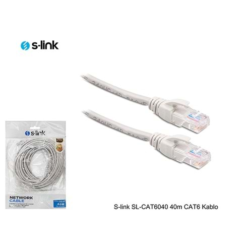 S-link SL-CAT6040 40 Metre Cat6 Kablo