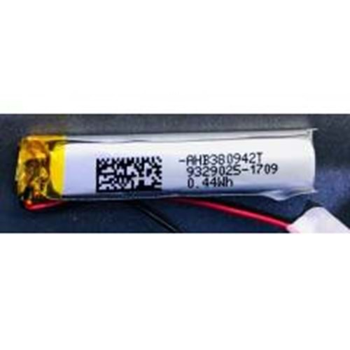 Lipo 380942 3.7 Volt 130 mAh Lityum Polimer Pil