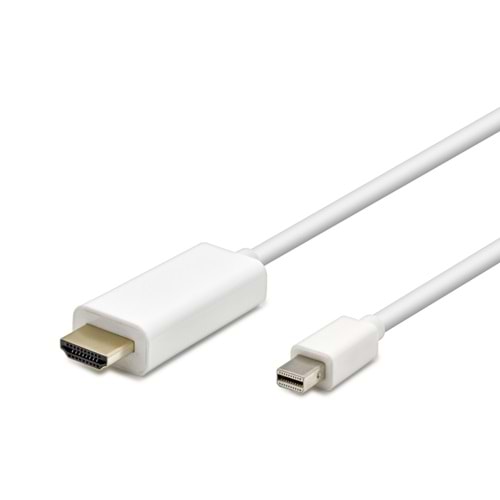 Hadron HDX7759(4681) Mini DısplayPort To Hdmı Erkek Dönüştürücü 1.8 Metre Kablo