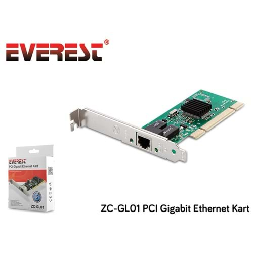 Everest ZC-GL01 PCI Gigabit Ethernet Kart