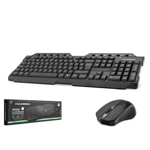 Hadron HD842 Kablosuz Klavye Mouse Set