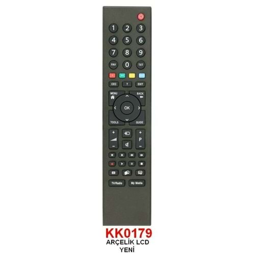 Swat KK0179 Arçelik Media Tuşlu Lcd/Led Tv Kumandası