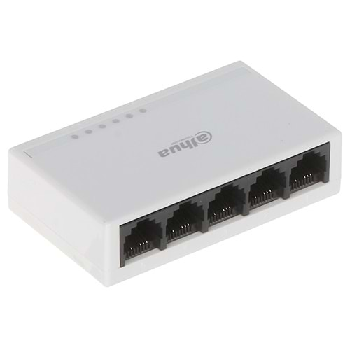 Dahua PFS3005-5ET-L 5 Port Megabit Yönetilemeyen Fast Ethernet Switch