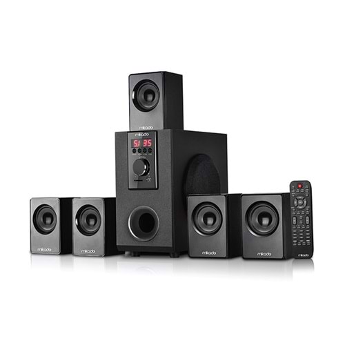 Mikado MD-505 5+1 Usb+Sd+Fm Bluetooth Destekli Ev Sinema Sistemi