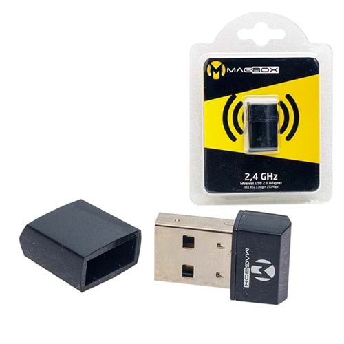 Magbox 11139 802.11N Mini 7601 Chipset 2.4GHz 150 Mbps HD Uydu Alıcı Uyumlu Usb Stick Wifi Adaptör