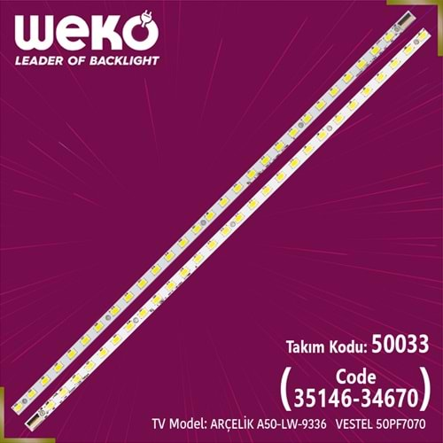 Weko Wkset-5033 35146x1/34670x1 Arçelik-Beko 50