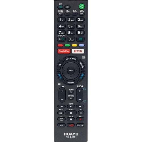 Huayu RM-L1351 Sony Lcd-Led Tv Kumandası