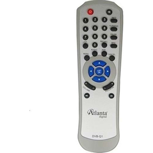 Maza-Mapp 652 Atlanta 2007S-Akiwa 9000 Uydu Alıcısı Kumandası