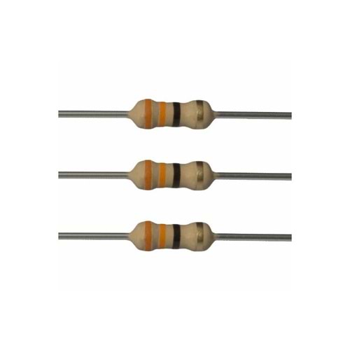 0.68 Ohm 1/4 Watt Direnç - 10 Lu Paket Halinde