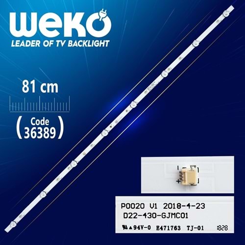 Weko Wkset-6194 Dijitsu Tv Bar Led Takımı