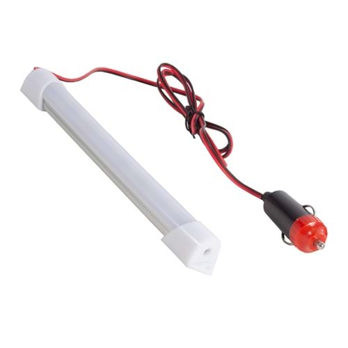 Powermaster PM-11046 12 Volt 3 Watt Çakmaklıklı 15 cm Mat Kapak Led Lamba