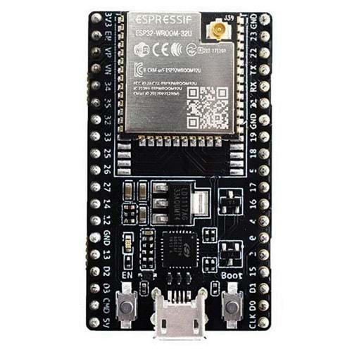 ESP32-WROOM-32U Wifi Bluetooth Geliştirme Modülü