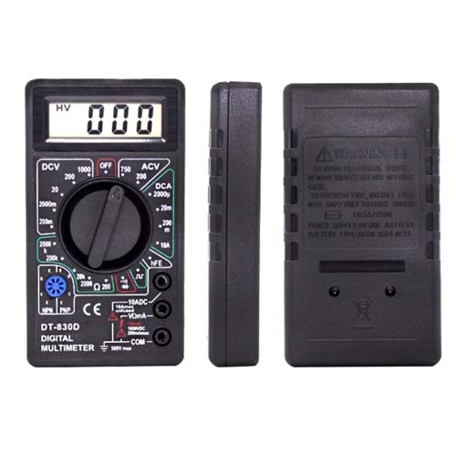Powermaster 2479 DT-830D Digital Ölçü Aleti