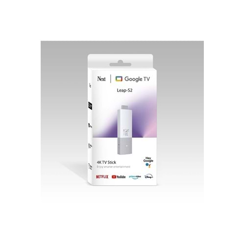 Next 4K TV Stick Google Tv Android Box Google Sertifakalı