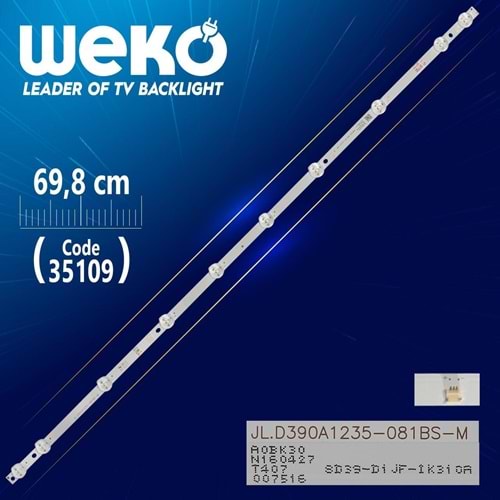Weko Wkset-6582 Sunny Tv Led Bar Takımı