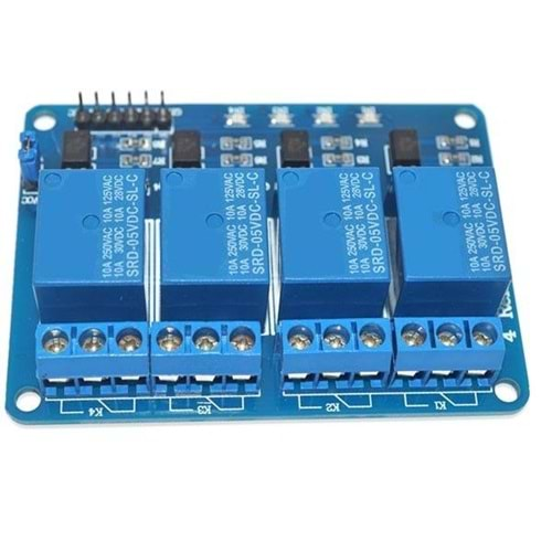 Arduino ARD-MDL 710-12V 12 Volt 4 Kanal Röle Modülü