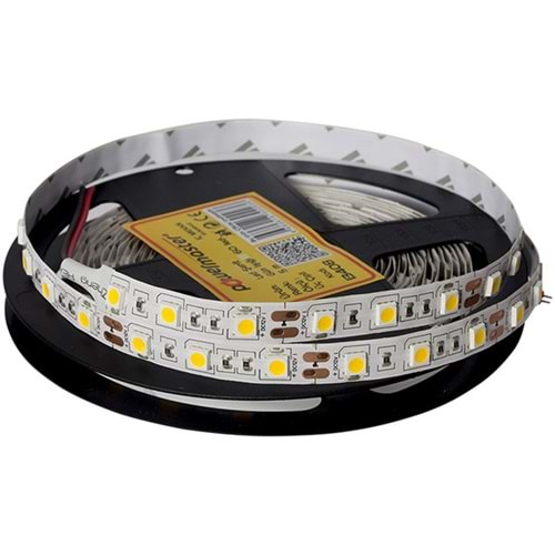 Powermaster 13408 3 Çipli Silikonsuz 5050 Günışığı Metrede 60 Led Şerit Led - 5 Metre