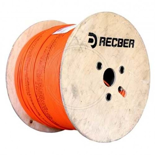 Reçber 506076 SL400 U23 LSZH Category 6 U/Utp 4x2x23 Awg Data Kablo Ral 2003 Turuncu- Metre