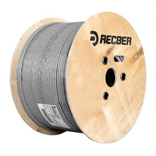 Reçber 506075 SL400 U23 LSZH Category 6 U/Utp 4x2x23 Awg Data Kablo Ral 7001 Gri Metre