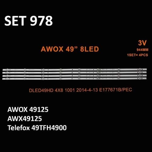 Class SET-0978AL-TK Awox 49