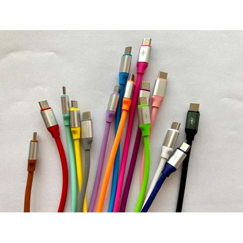 Mate Lila 2 Amper 1 Metre Micro Usb Şarj Kablosu