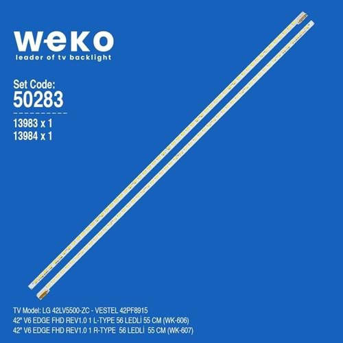 Weko Wkset-5283 13983x1/13984x1 Vestel 42