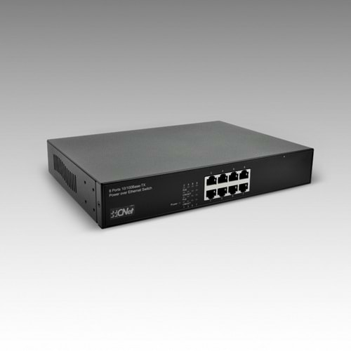 Cnet CSH8008P 8+1+1 8 Port 10/100 PoE+ High Power 110W Ethernet PoE Switch