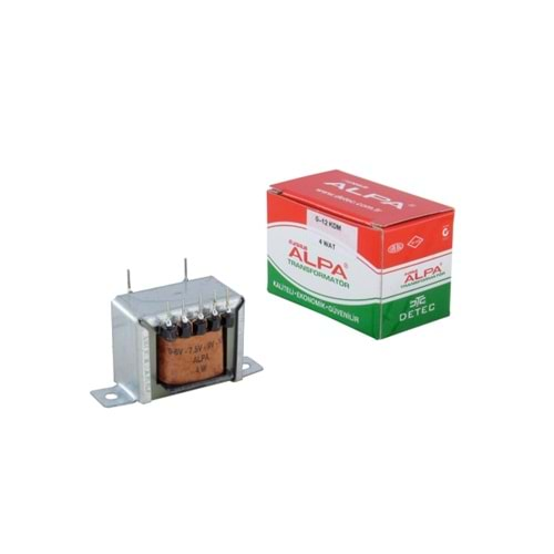 Alpa 4 Watt 0-12 Volt Kademeli Trafo