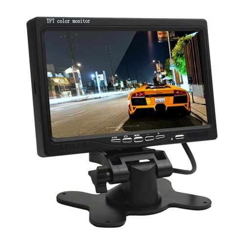 Powermaster PM-16804 7'' 800 x 480P Quad Dijital Araç İçi Monitör