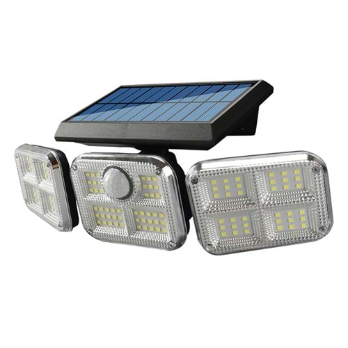 Powermaster FL-1727 Sensörlü 120 Ledli Solar Lamba - 6709